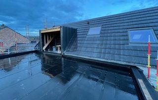 toiture plate roofing